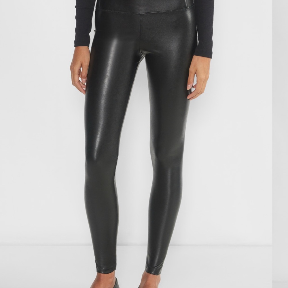 Wilfred Daria Black Faux Leather Leggings